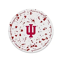 The Memory Company Indiana Hoosiers Circle Ceramic Coaster Set