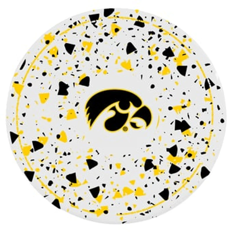 The Memory Company Iowa Hawkeyes Circle Ceramic Coaster Set