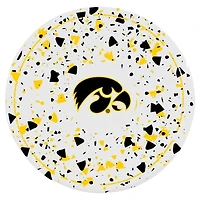 The Memory Company Iowa Hawkeyes Circle Ceramic Coaster Set