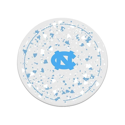 The Memory Company North Carolina Tar Heels Circle Ceramic Coaster Set