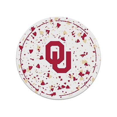 The Memory Company Oklahoma Sooners Circle Ceramic Coaster Set