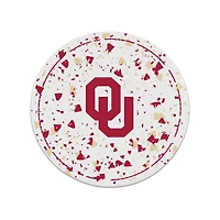 The Memory Company Oklahoma Sooners Circle Ceramic Coaster Set