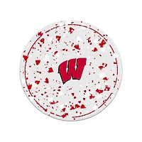 The Memory Company Wisconsin Badgers Circle Ceramic Coaster Set