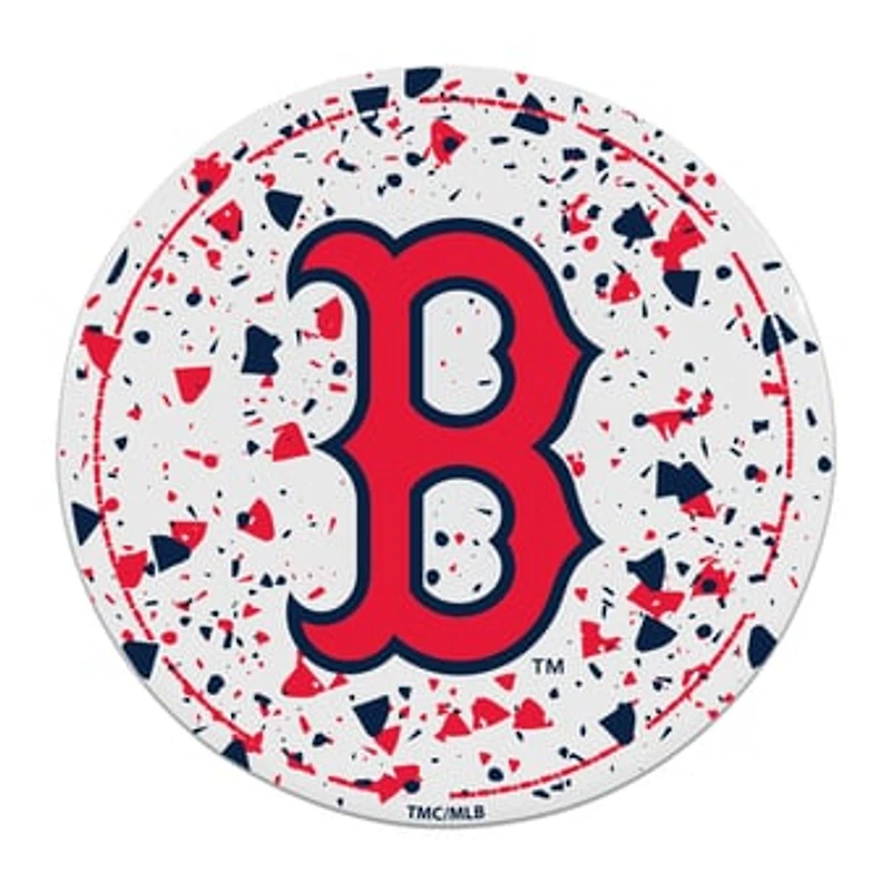The Memory Company Boston Red Sox Circle Ceramic Coaster Set