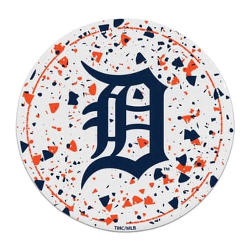 The Memory Company Detroit Tigers Circle Ceramic Coaster Set