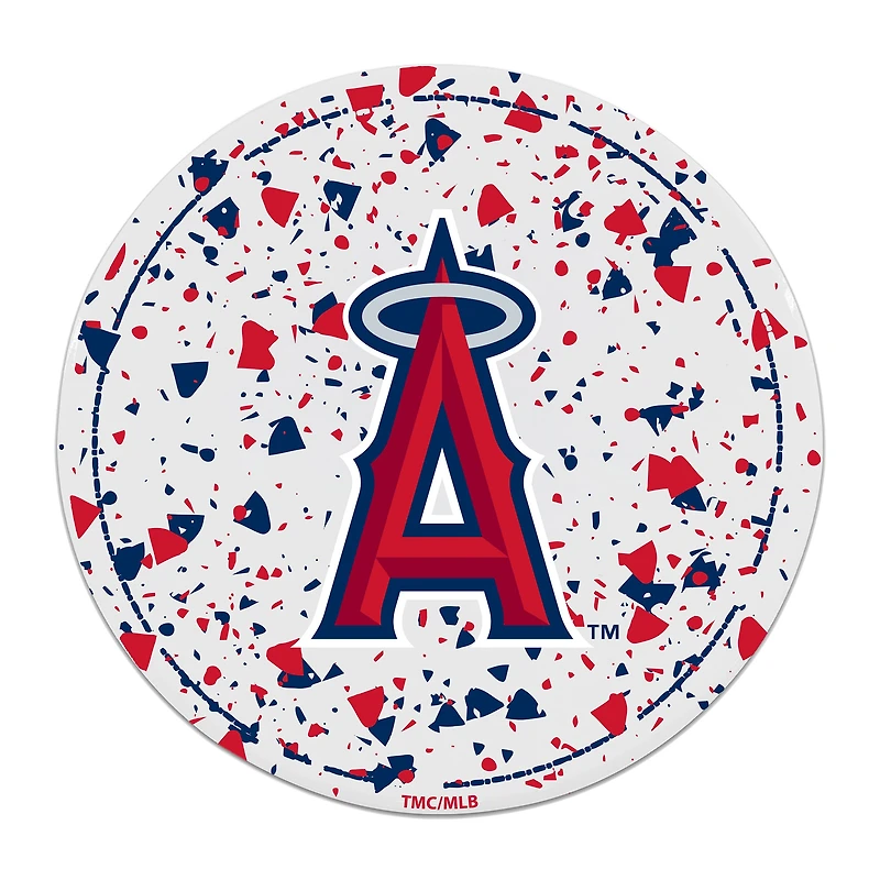 The Memory Company Los Angeles Angels Circle Ceramic Coaster Set