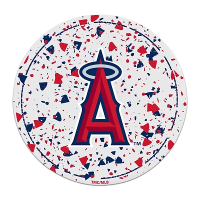 The Memory Company Los Angeles Angels Circle Ceramic Coaster Set