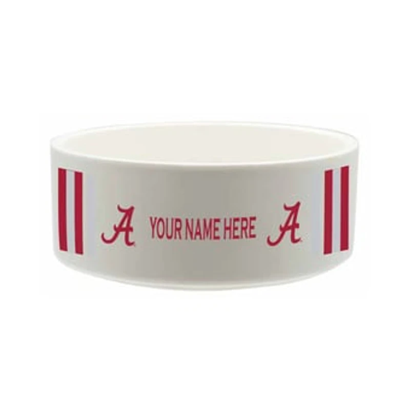 The Memory Company Alabama Crimson Tide 35oz. Personalized Ceramic Pet Bowl