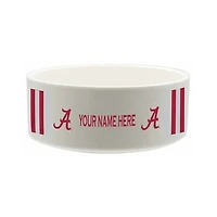 The Memory Company Alabama Crimson Tide 35oz. Personalized Ceramic Pet Bowl