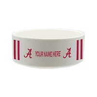 The Memory Company Alabama Crimson Tide 35oz. Personalized Ceramic Pet Bowl