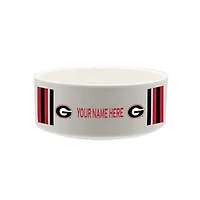 The Memory Company Georgia Bulldogs 35oz. Personalized Ceramic Pet Bowl