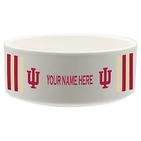 The Memory Company Indiana Hoosiers 35oz. Personalized Ceramic Pet Bowl