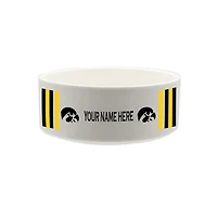The Memory Company Iowa Hawkeyes 35oz. Personalized Ceramic Pet Bowl