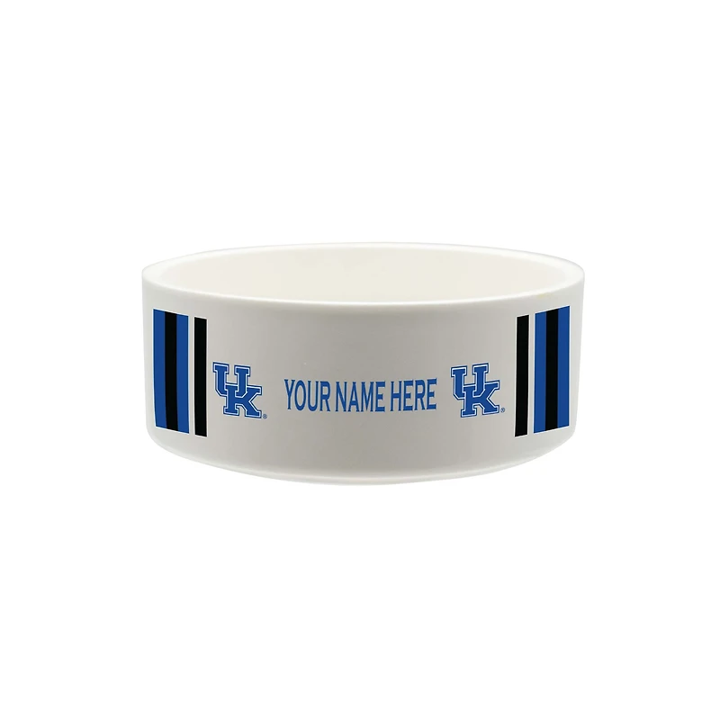 The Memory Company Kentucky Wildcats 35oz. Personalized Ceramic Pet Bowl