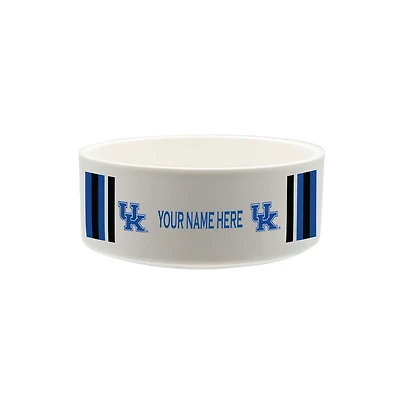 The Memory Company Kentucky Wildcats 35oz. Personalized Ceramic Pet Bowl