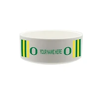 The Memory Company Oregon Ducks 35oz. Personalized Ceramic Pet Bowl