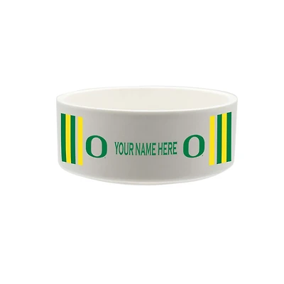 The Memory Company Oregon Ducks 35oz. Personalized Ceramic Pet Bowl