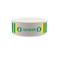 The Memory Company Oregon Ducks 35oz. Personalized Ceramic Pet Bowl