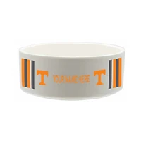 The Memory Company Tennessee Volunteers 35oz. Personalized Ceramic Pet Bowl