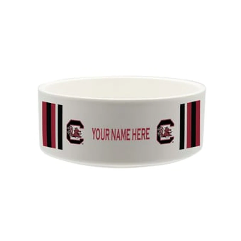 The Memory Company South Carolina Gamecocks 35oz. Personalized Ceramic Pet Bowl