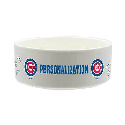The Memory Company Chicago Cubs 35oz. Personalized Ceramic Pet Bowl