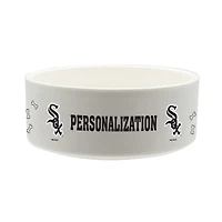 The Memory Company Chicago White Sox 35oz. Personalized Ceramic Pet Bowl
