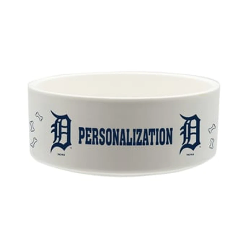 The Memory Company Detroit Tigers 35oz. Personalized Ceramic Pet Bowl