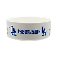 The Memory Company Los Angeles Dodgers 35oz. Personalized Ceramic Pet Bowl