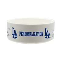 The Memory Company Los Angeles Dodgers 35oz. Personalized Ceramic Pet Bowl