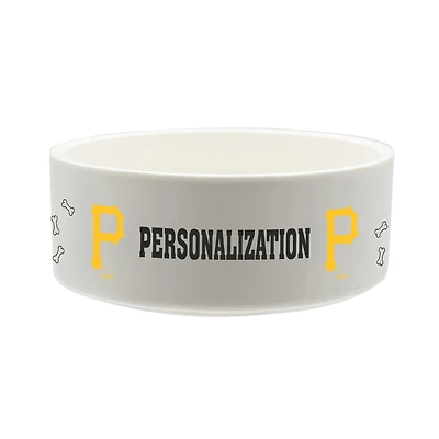 The Memory Company Pittsburgh Pirates 35oz. Personalized Ceramic Pet Bowl