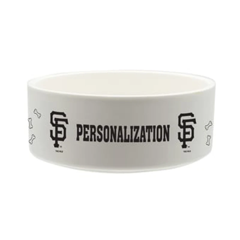 The Memory Company San Francisco Giants 35oz. Personalized Ceramic Pet Bowl
