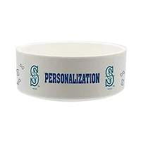 The Memory Company Seattle Mariners 35oz. Personalized Ceramic Pet Bowl