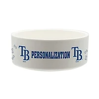 The Memory Company Tampa Bay Rays 35oz. Personalized Ceramic Pet Bowl