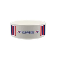 The Memory Company Buffalo Bills 35oz. Personalized Ceramic Pet Bowl