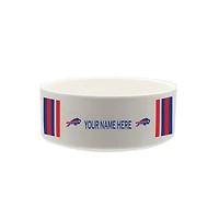 The Memory Company Buffalo Bills 35oz. Personalized Ceramic Pet Bowl