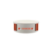 The Memory Company Cleveland Browns 35oz. Personalized Ceramic Pet Bowl