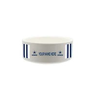 The Memory Company Dallas Cowboys 35oz. Personalized Ceramic Pet Bowl