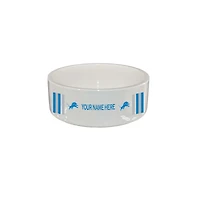 The Memory Company Detroit Lions 35oz. Personalized Ceramic Pet Bowl