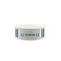 The Memory Company Indianapolis Colts 35oz. Personalized Ceramic Pet Bowl