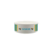 The Memory Company Jacksonville Jaguars 35oz. Personalized Ceramic Pet Bowl