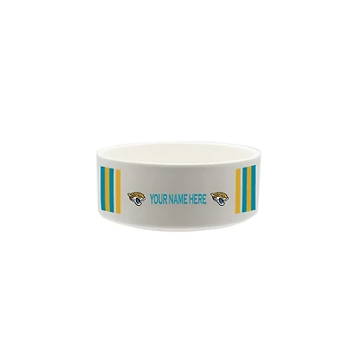 The Memory Company Jacksonville Jaguars 35oz. Personalized Ceramic Pet Bowl
