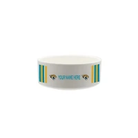 The Memory Company Jacksonville Jaguars 35oz. Personalized Ceramic Pet Bowl