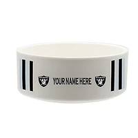 The Memory Company Las Vegas Raiders 35oz. Personalized Ceramic Pet Bowl