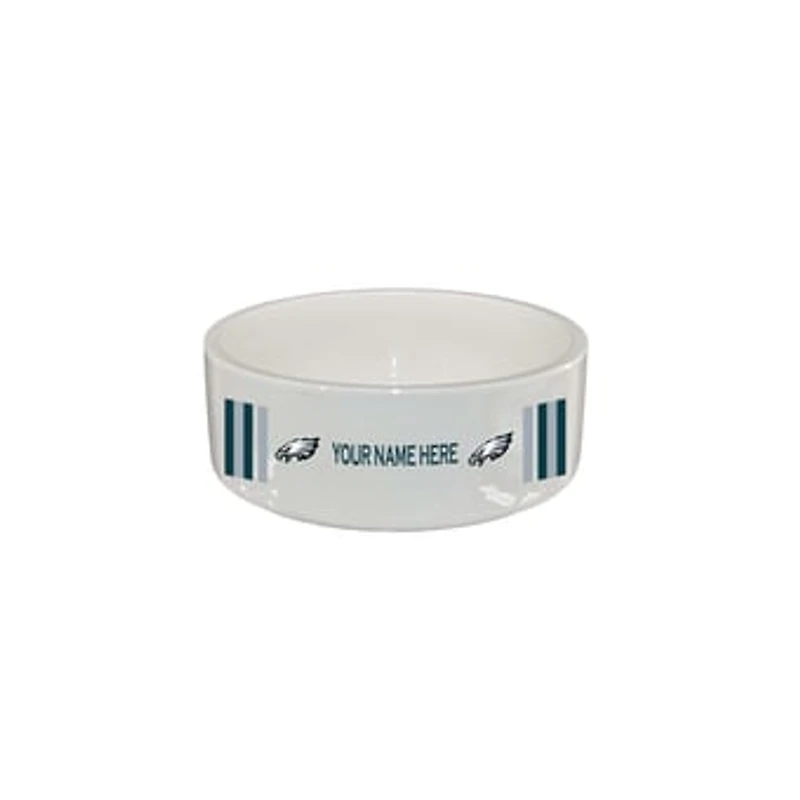The Memory Company Philadelphia Eagles 35oz. Personalized Ceramic Pet Bowl
