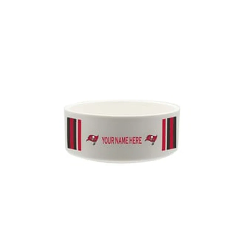 The Memory Company Tampa Bay Buccaneers 35oz. Personalized Ceramic Pet Bowl