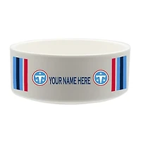 The Memory Company Tennessee Titans 35oz. Personalized Ceramic Pet Bowl