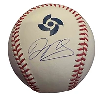 Daniel Palencia Venezuela Baseball Autographed 2026 WBC Logo Baseball