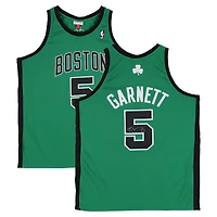 Kevin Garnett Boston Celtics Autographed Kelly Green Mitchell & Ness 2007 Authentic Jersey