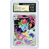 Ivysaur 2025 Pokemon Mega Evolution Illustration Rare #134 CGC Authenticated Pristine 10 Card