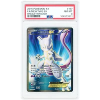 Mewtwo EX 2015 Pokemon BREAKthrough Ultra Rare #157 PSA Authenticated 8 Card